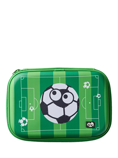 John Lewis Tinc Football Light Up Hard Top Pencil Case, Green- Buy online at McGrocer