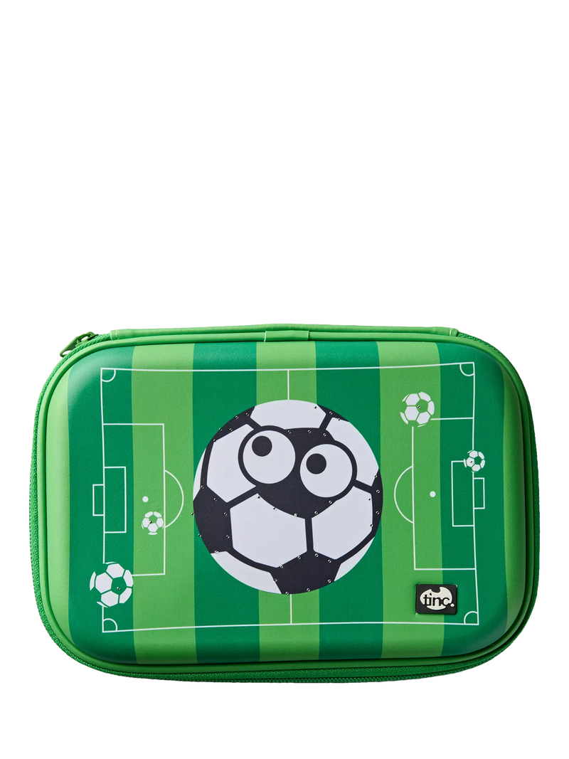 Tinc football light up pencil case green - British product