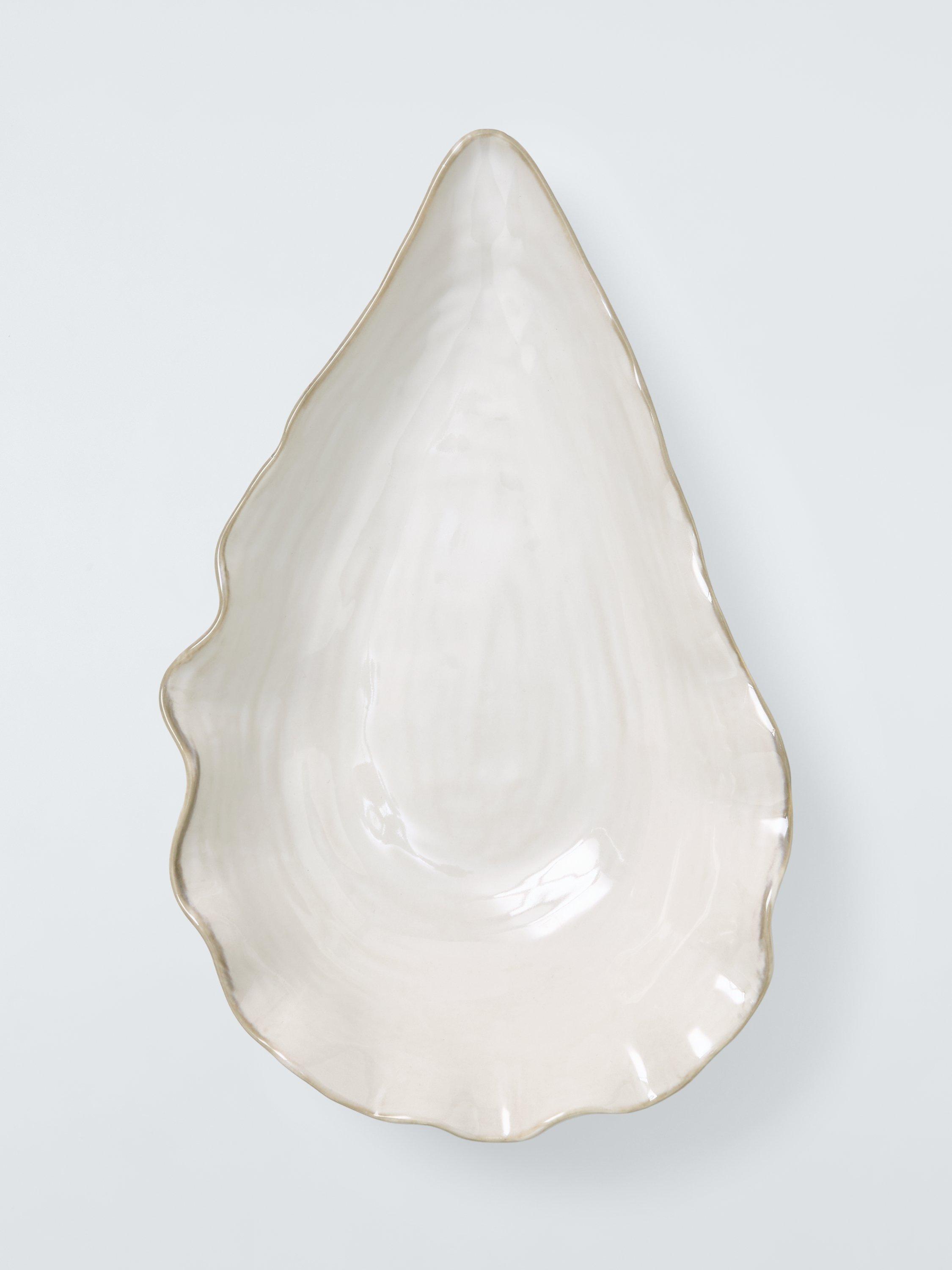 John Lewis Oyster Shell salad bowl 38cm, imported from the UK