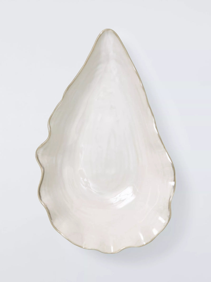 John Lewis Oyster Shell salad bowl 38cm, imported from the UK