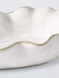 John Lewis Oyster Shell salad bowl 38cm, imported from the UK