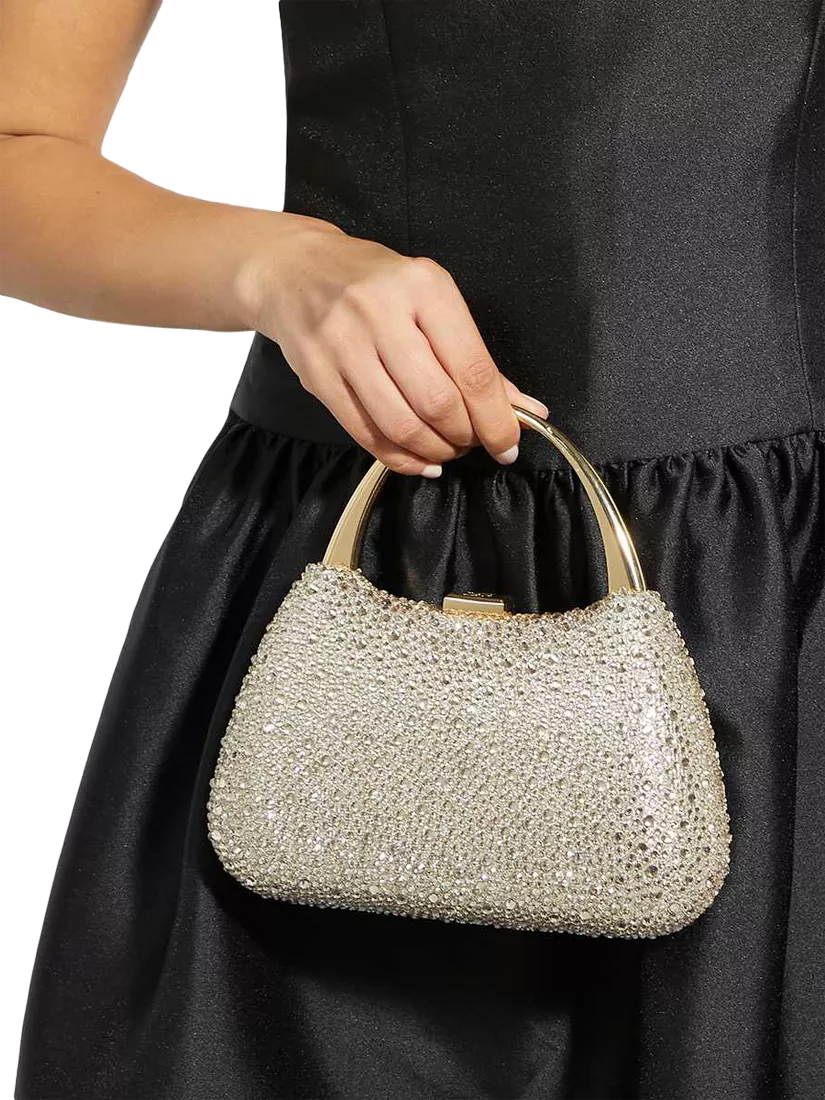 Dune London gold embellished evening bag, imported from the UK