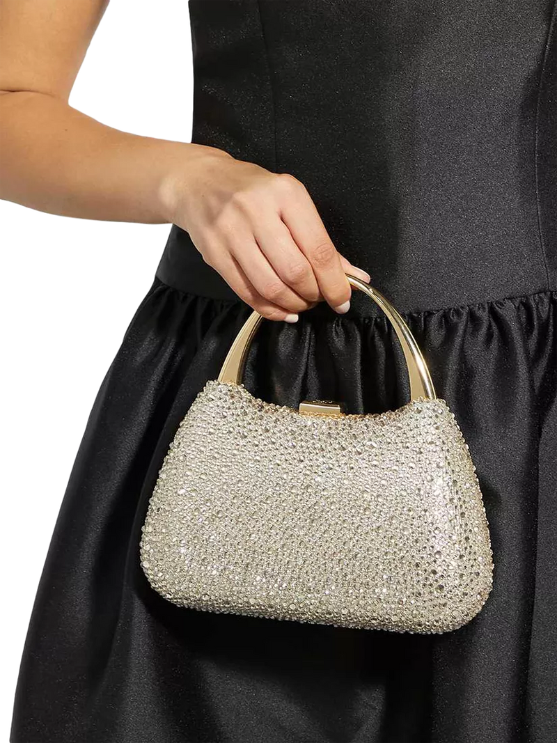 Dune London gold embellished evening bag, imported from the UK