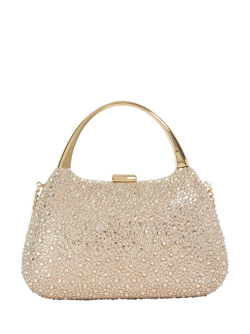 Dune London gold embellished evening bag, imported from the UK