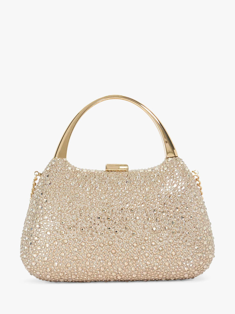 Dune London gold embellished evening bag, imported from the UK