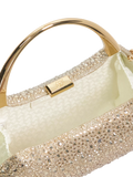Dune London gold embellished evening bag, imported from the UK