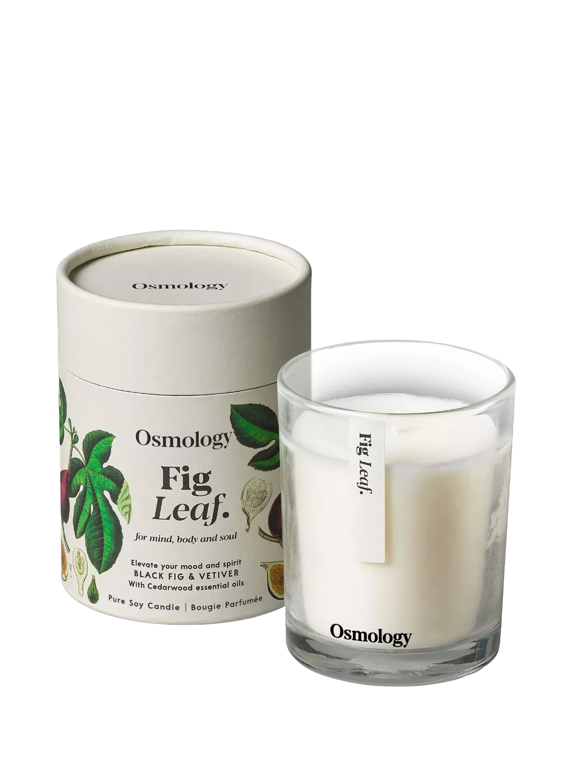 Osmology by Aery fig leaf scented candle 200g, imported from the UK