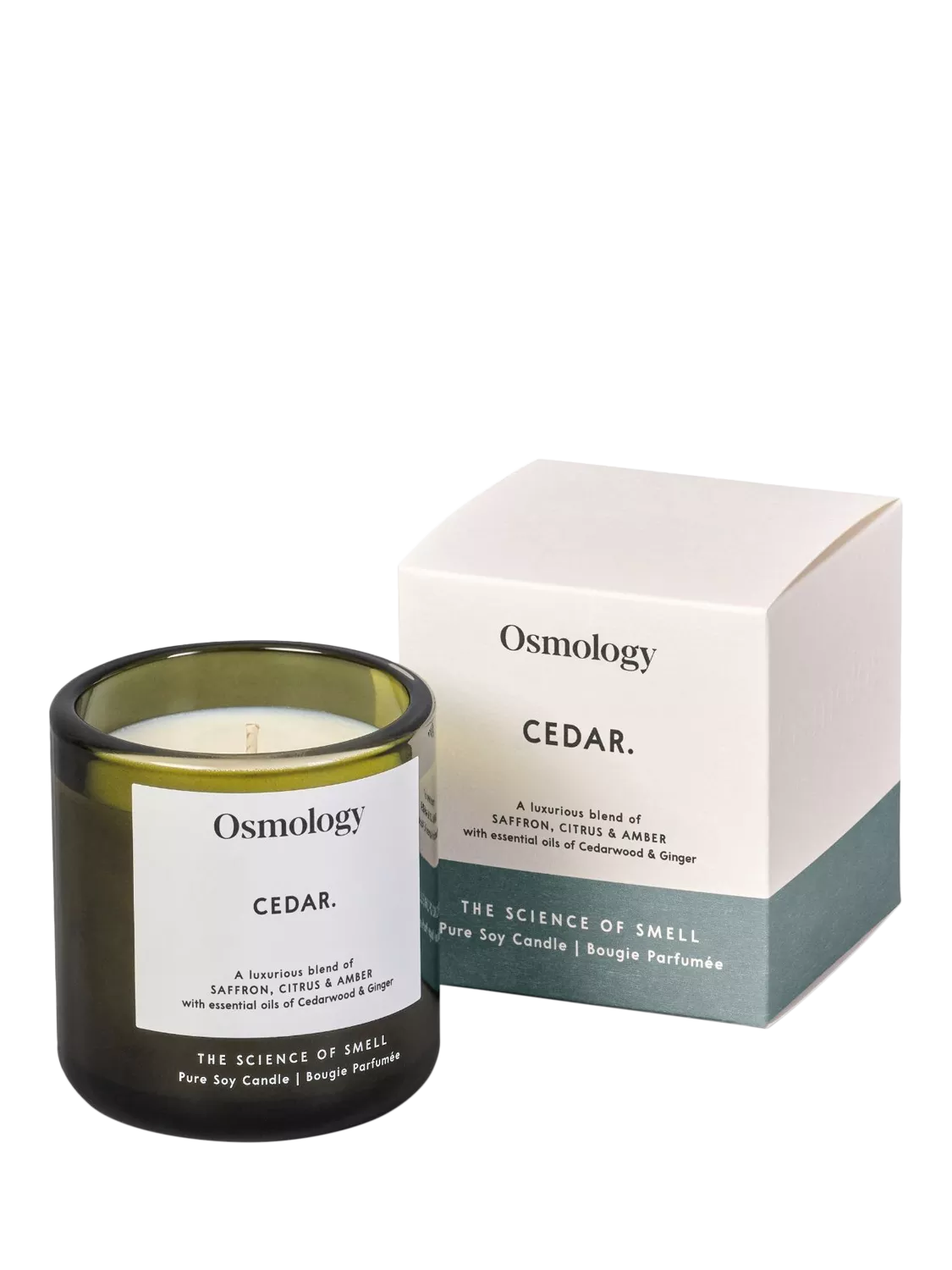Osmology Utility Cedar scented candle 200g - British product