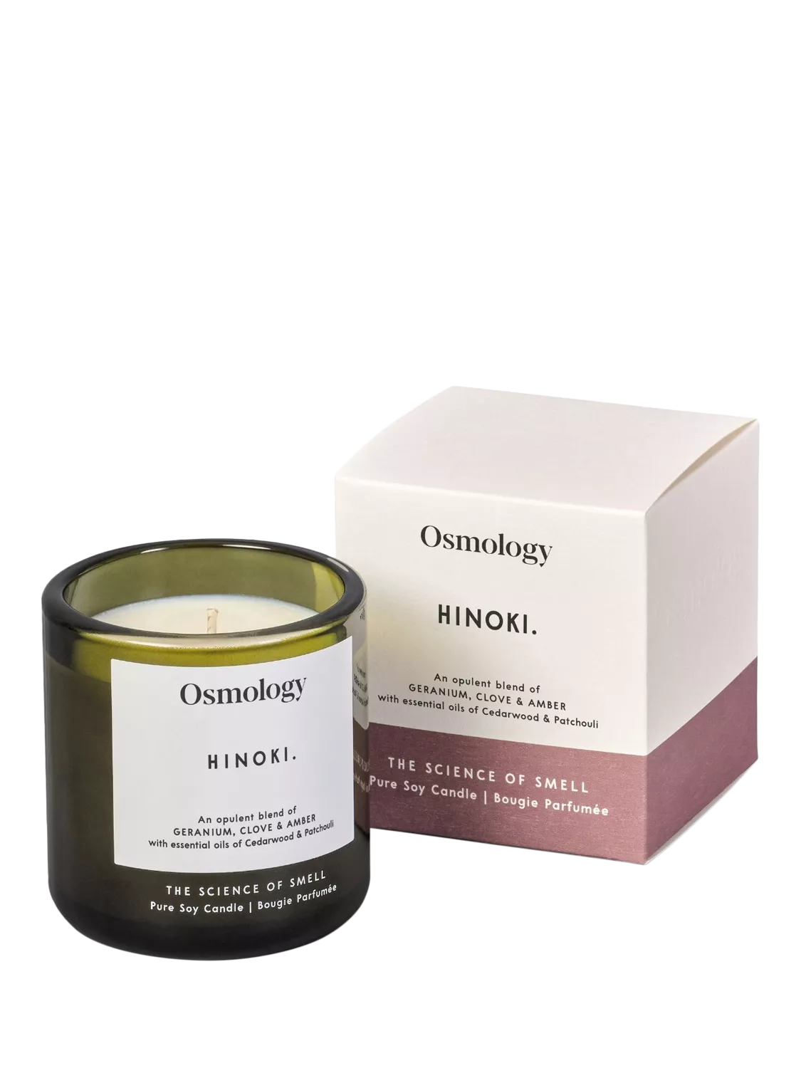 Osmology by Aery Hinoki scented candle 200g (British brand)