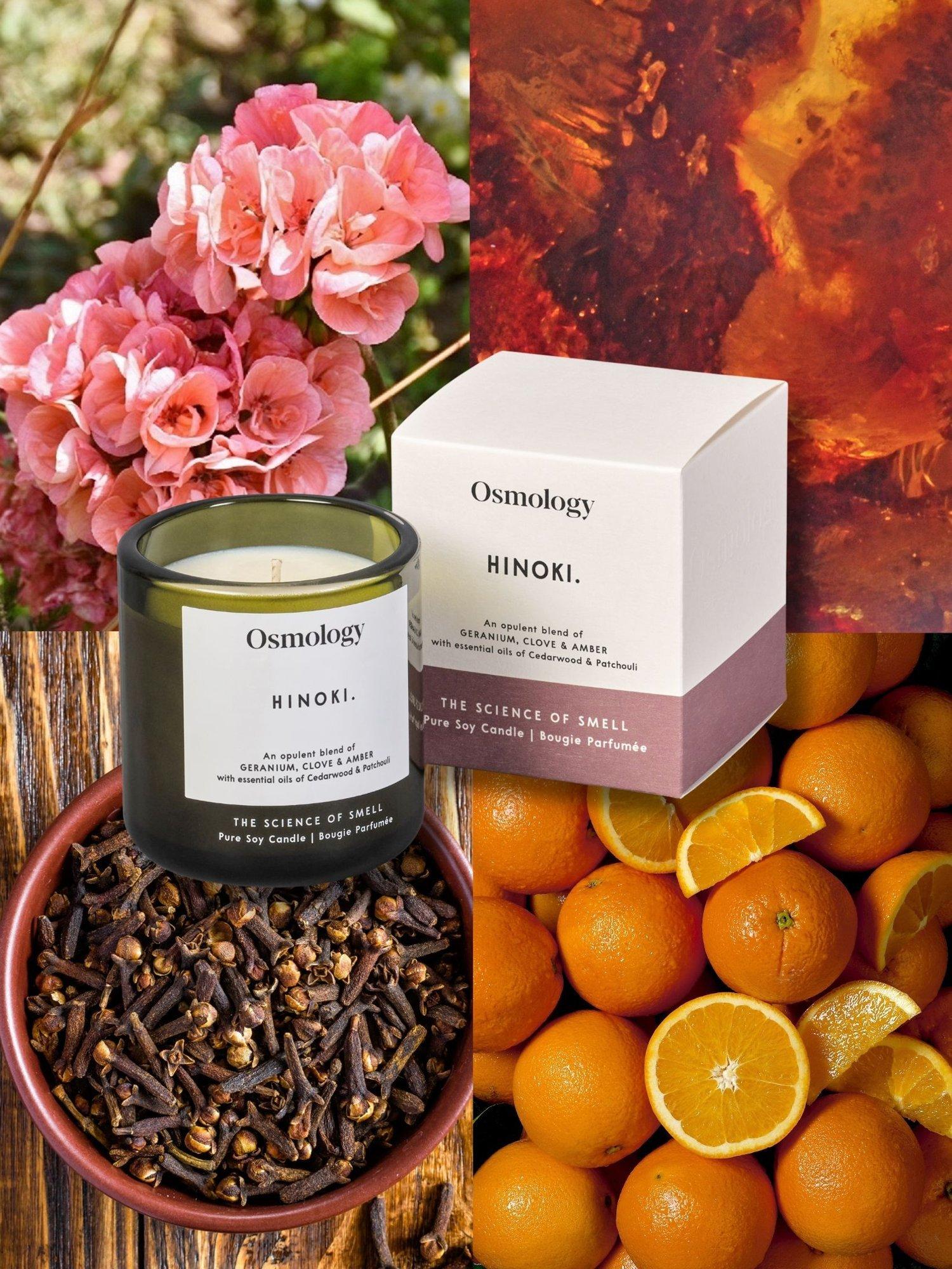 Osmology by Aery Hinoki scented candle 200g (British brand)