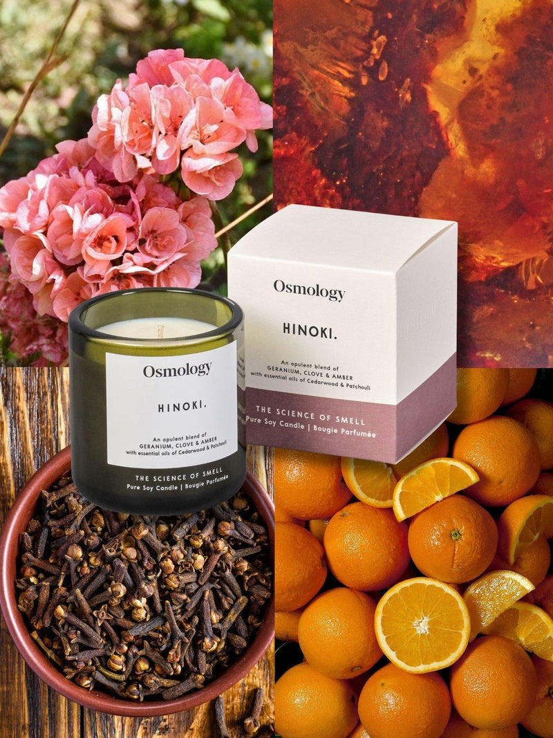 Osmology by Aery Hinoki scented candle 200g (British brand)