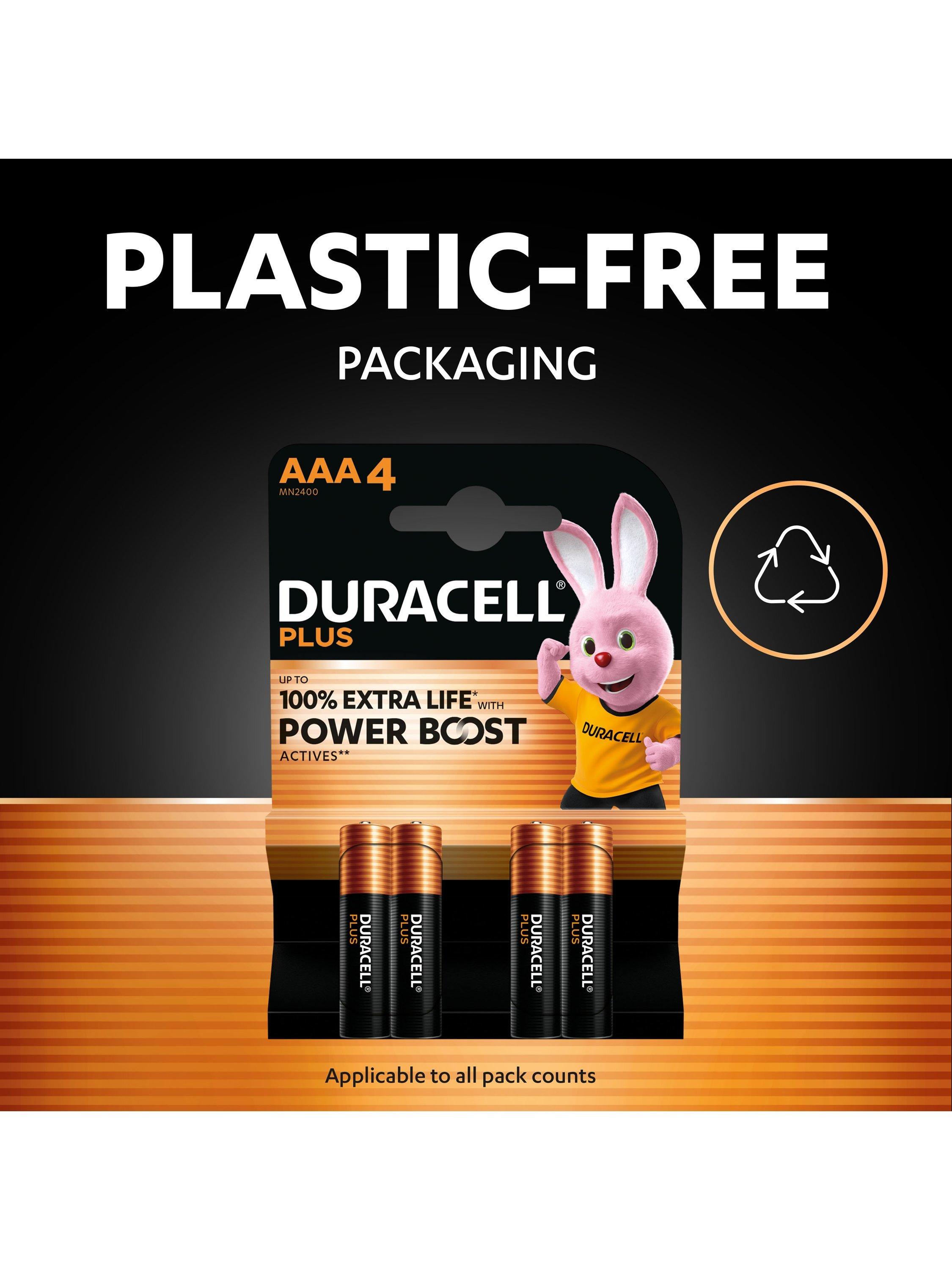 Duracell Plus AAA batteries 12 pack (British brand)
