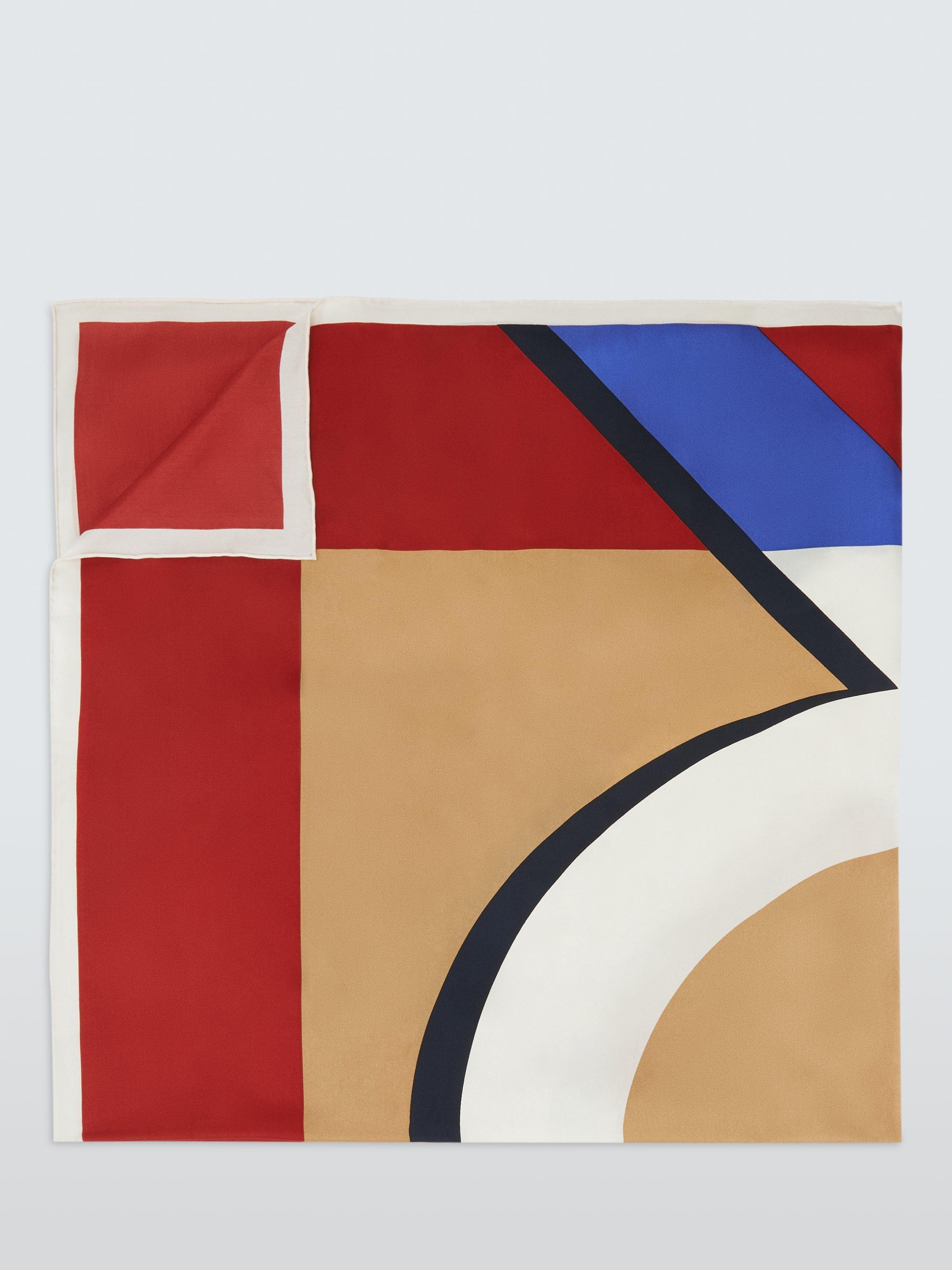 John Lewis Heritage pure silk scarf 100x100cm (British brand)