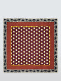 John Lewis silk scarf polka dot 100x100cm - British product