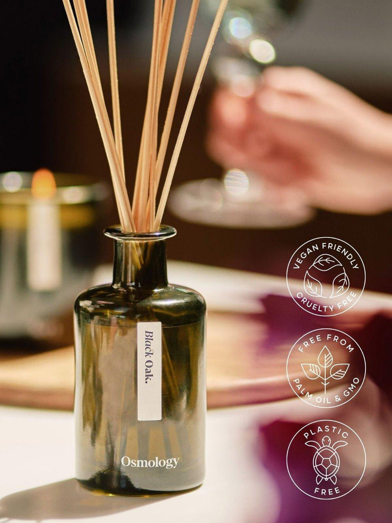 Osmology by Aery Black Oak reed diffuser 200ml (British brand)