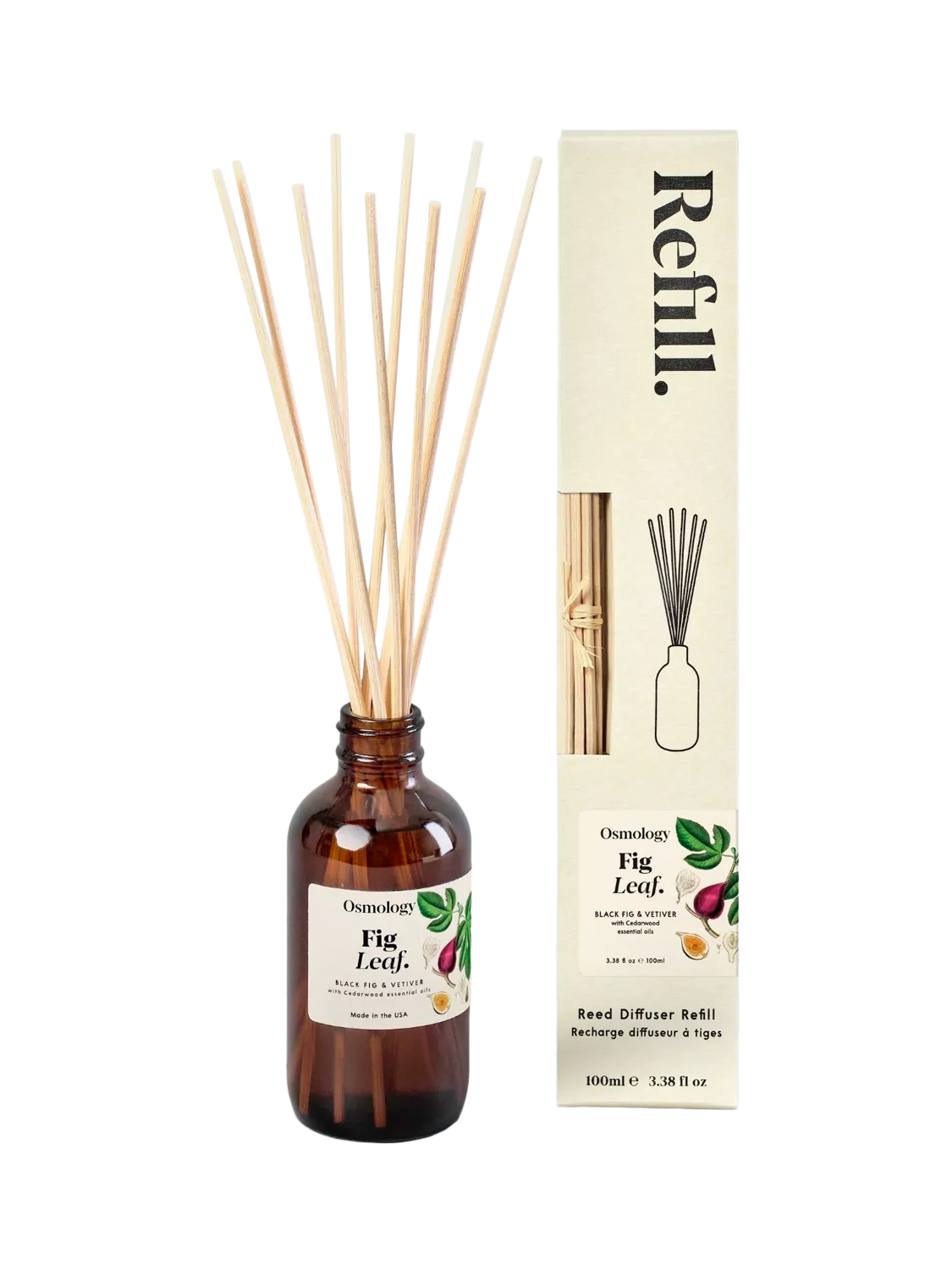 Osmology by Aery fig leaf diffuser refill 100ml (British brand)