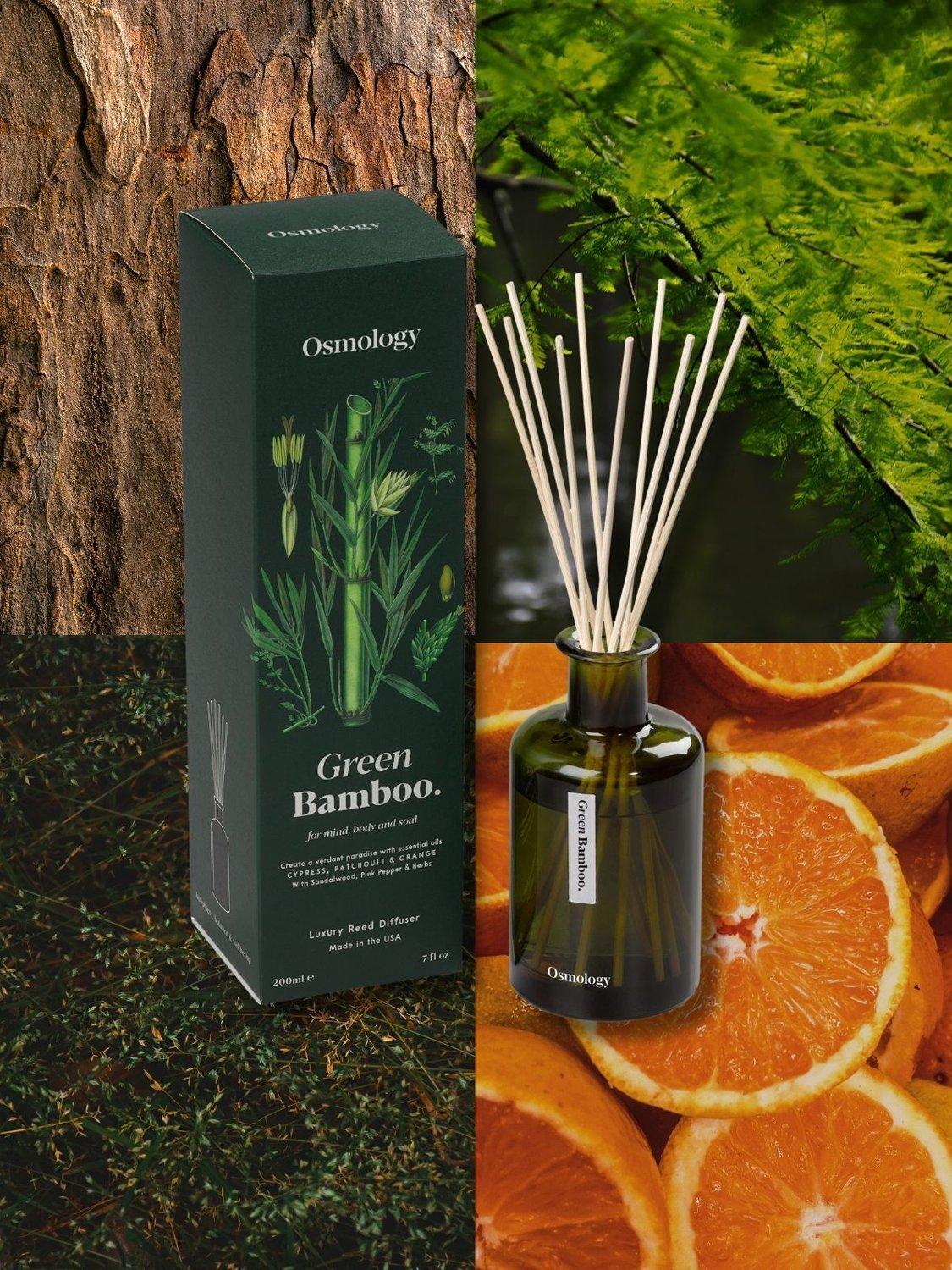 Osmology reed diffuser Green Bamboo 200ml - British product