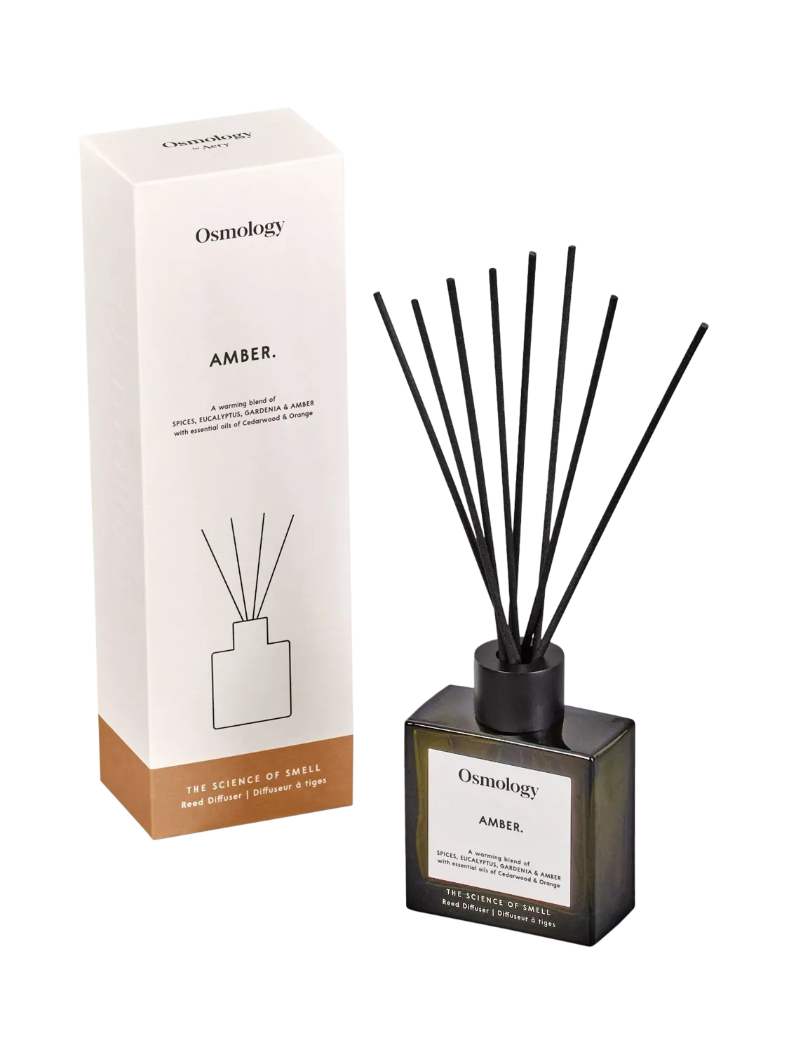 Osmology by Aery Utility Amber reed diffuser 150ml - British product