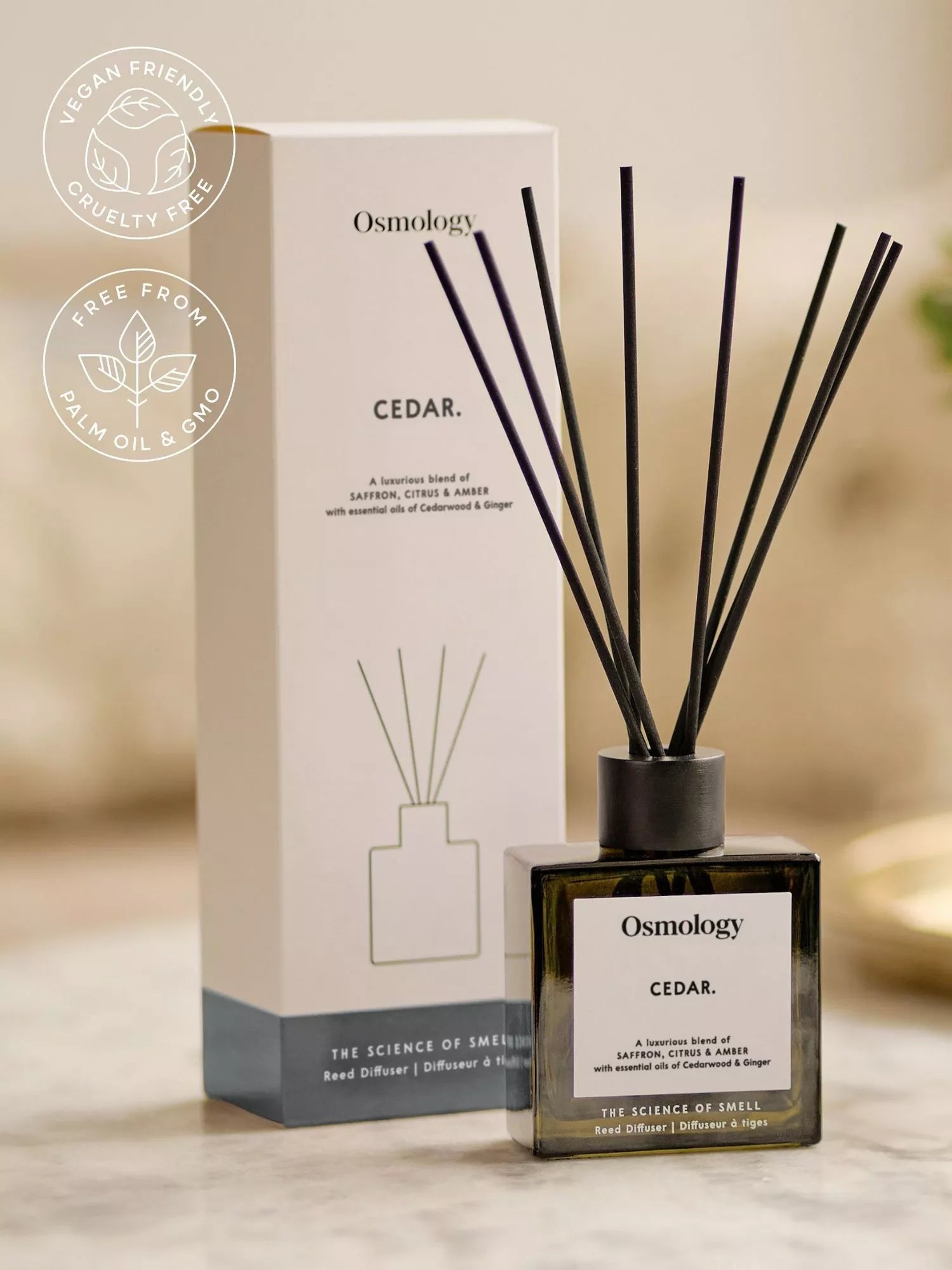 Osmology by Aery Utility Cedar reed diffuser 150ml, UK version