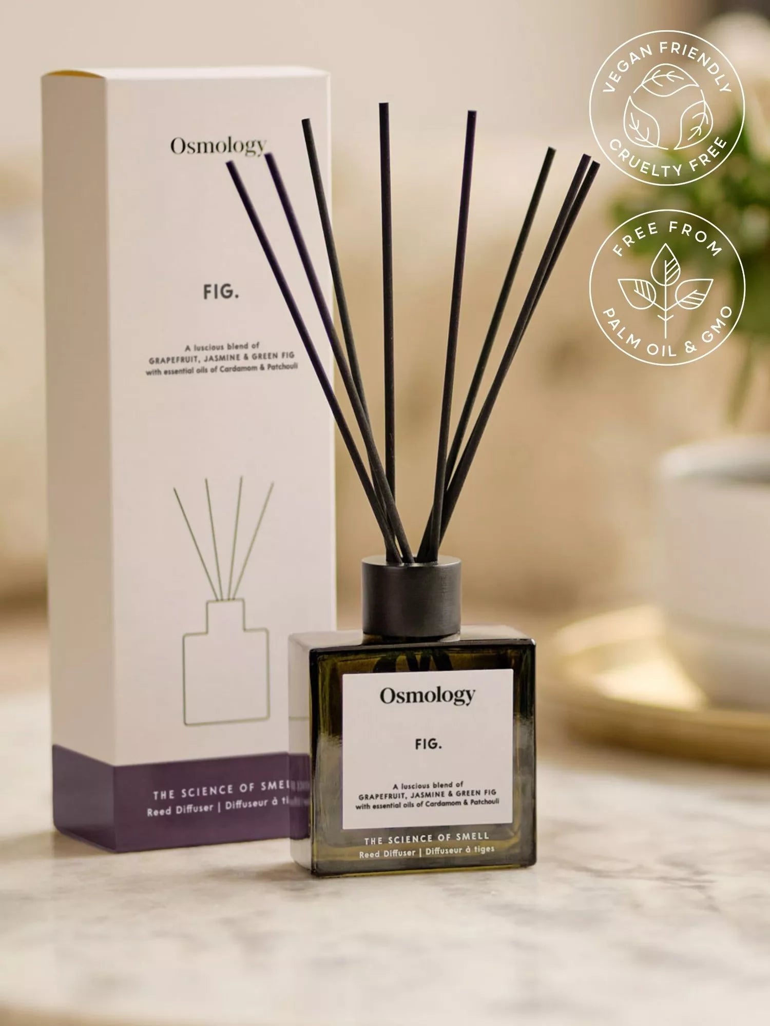 Osmology by Aery Utility Fig reed diffuser 150ml, UK version