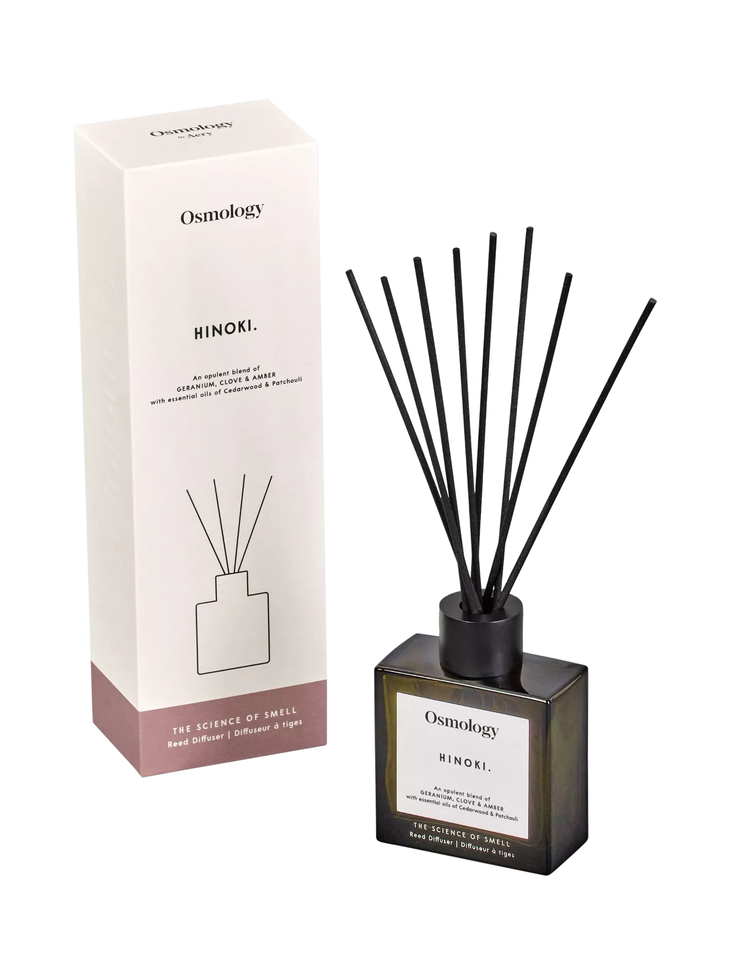 Osmology by Aery Hinoki reed diffuser 150ml, imported from the UK