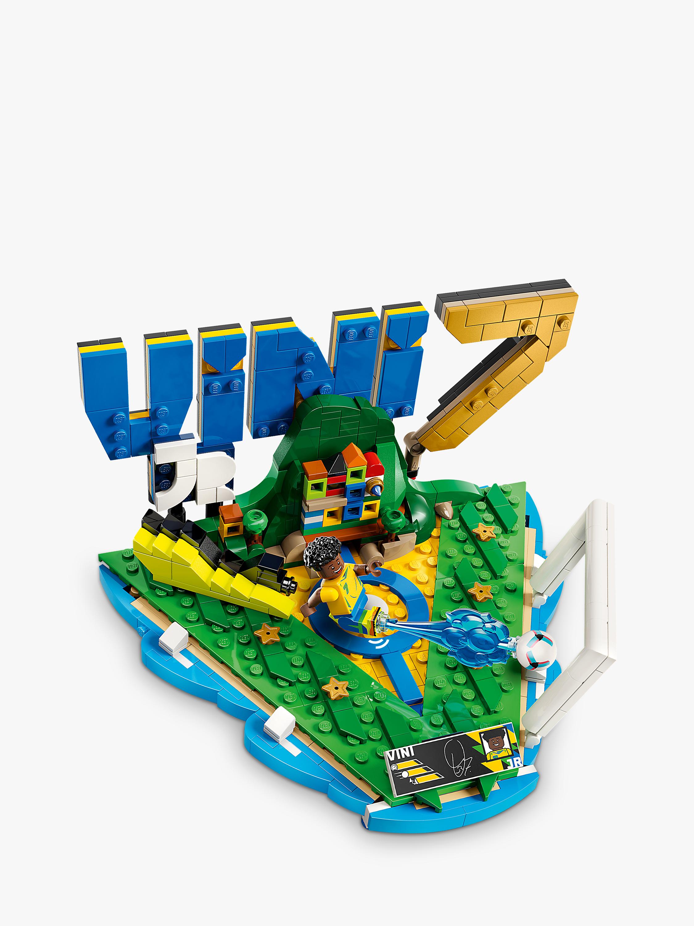 LEGO construction set Vini Jr football highlights 510 pieces - British product