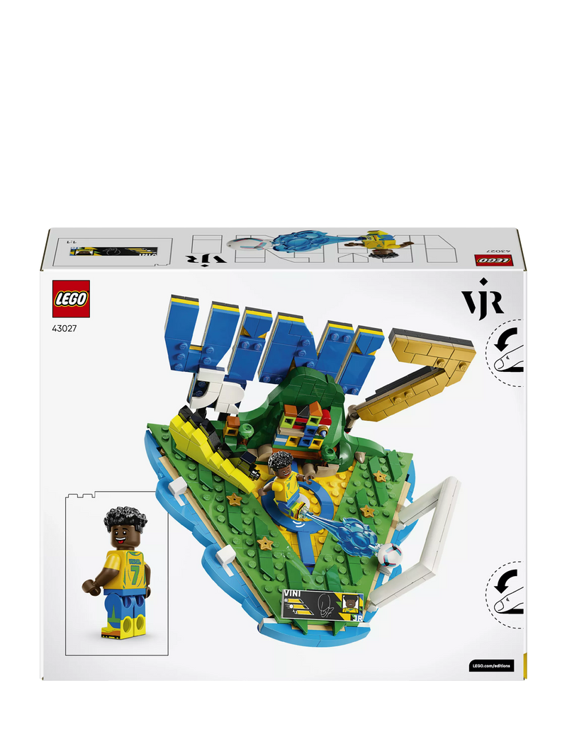 LEGO construction set Vini Jr football highlights 510 pieces - British product