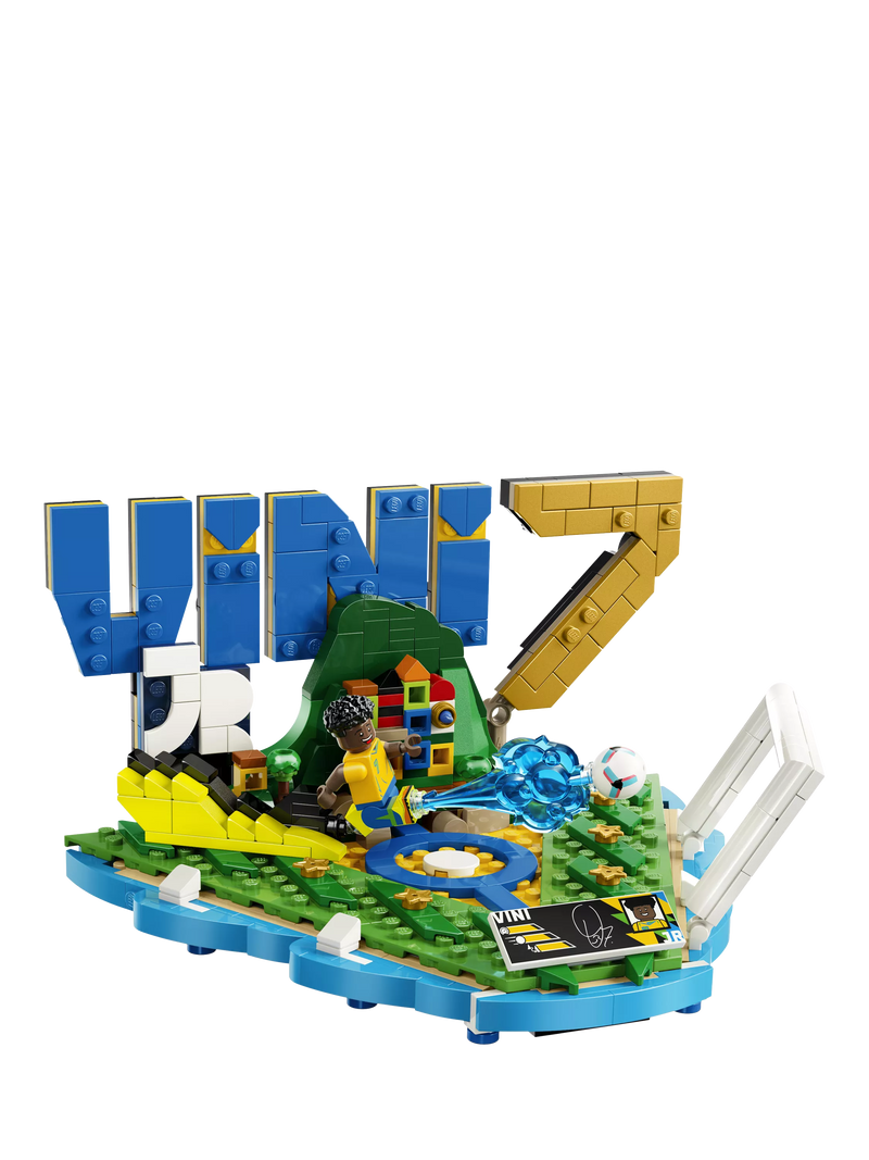 LEGO construction set Vini Jr football highlights 510 pieces - British product