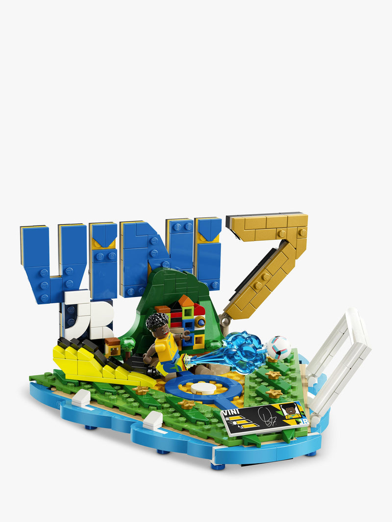 LEGO construction set Vini Jr football highlights 510 pieces - British product