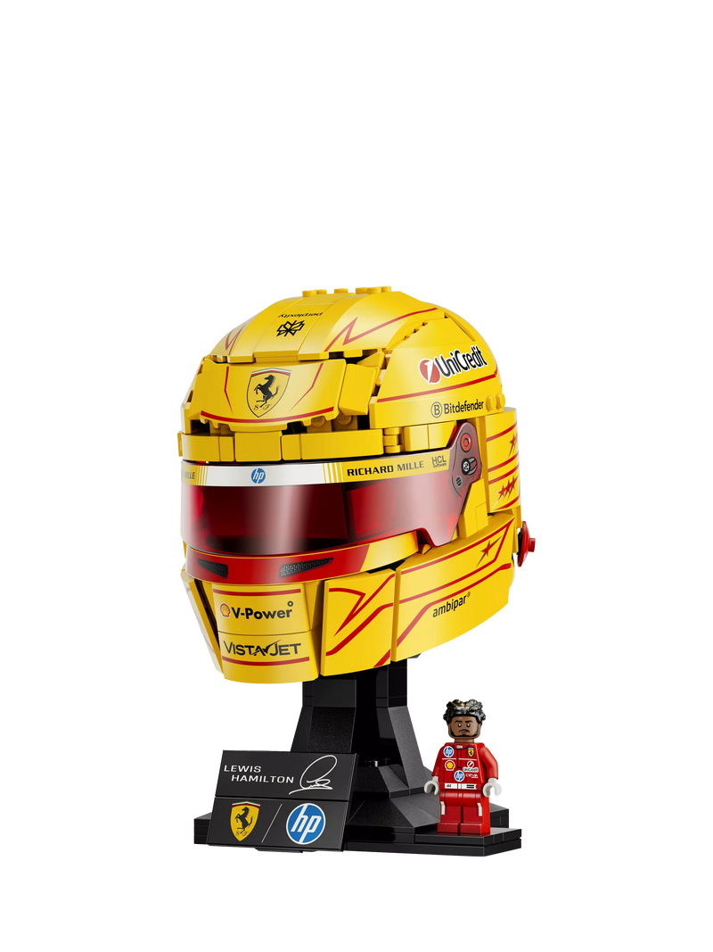 LEGO Lewis Hamilton F1 helmet building set 884 pieces - British product