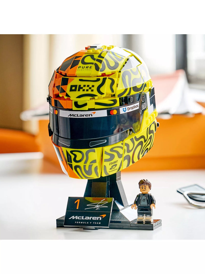 LEGO Lando Norris helmet construction set, UK version