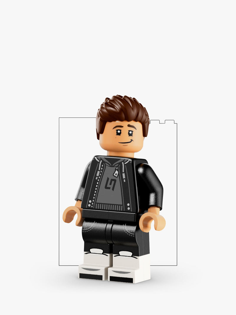LEGO Lando Norris helmet construction set, UK version