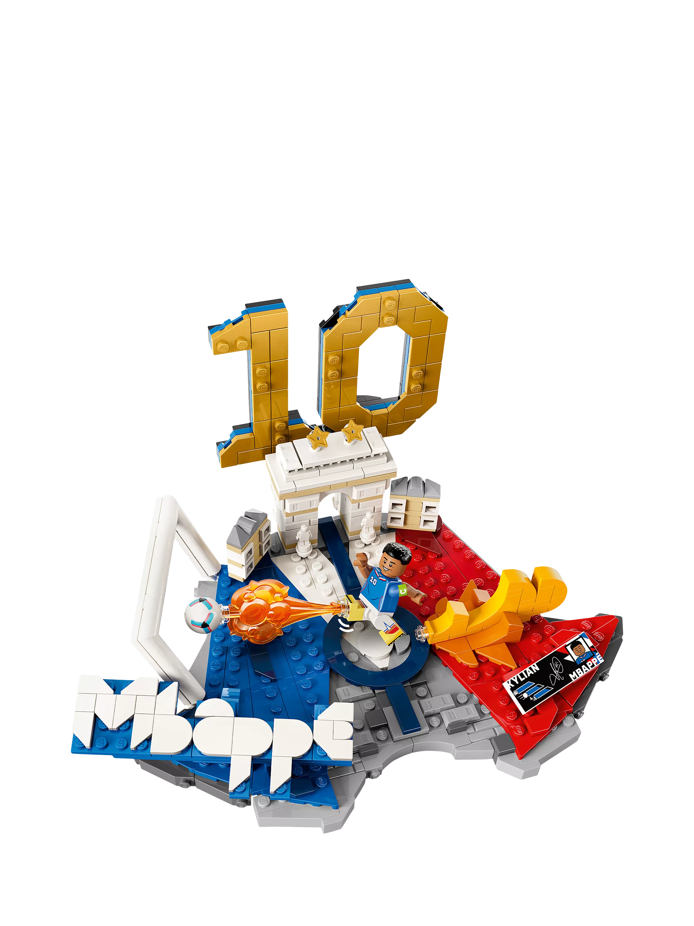 LEGO Kylian Mbappé set 490 pieces (British brand)
