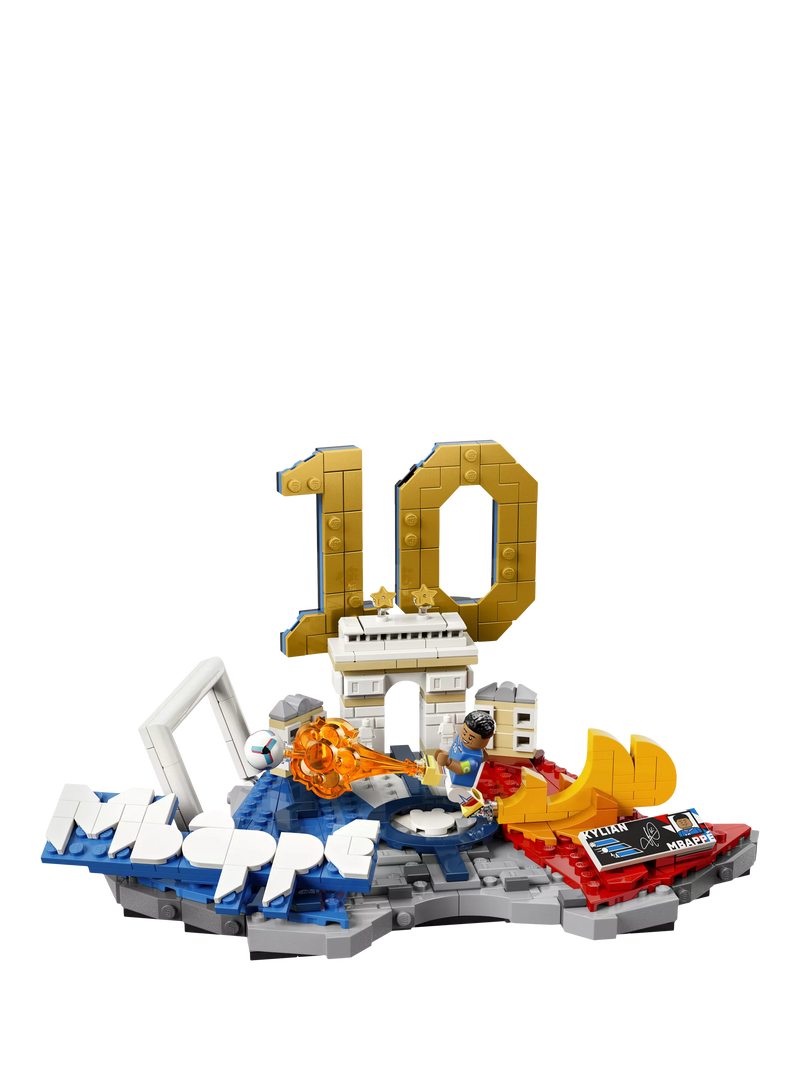 LEGO Kylian Mbappé set 490 pieces (British brand)