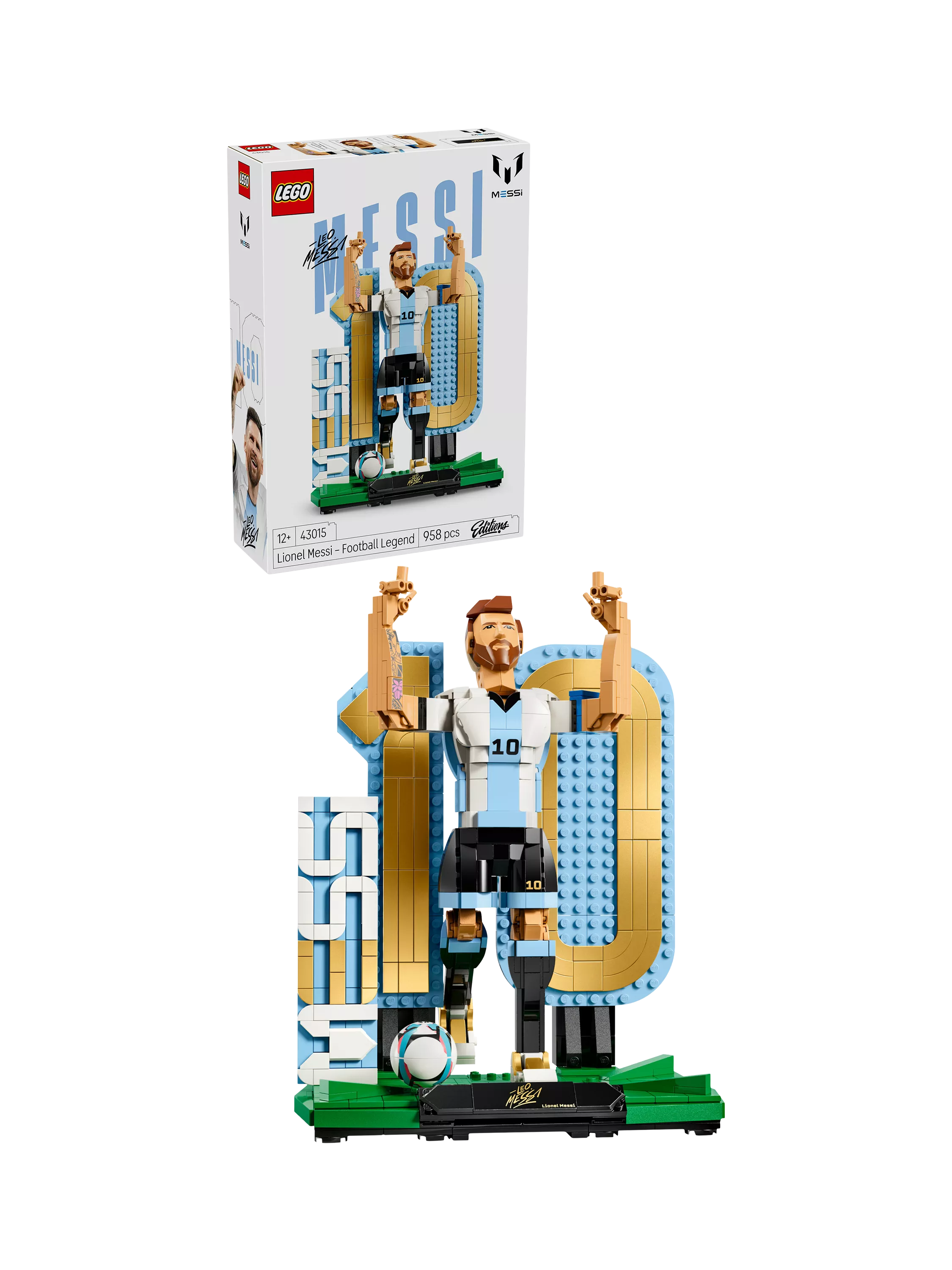 LEGO Lionel Messi Football Legend set 958 pieces - British product