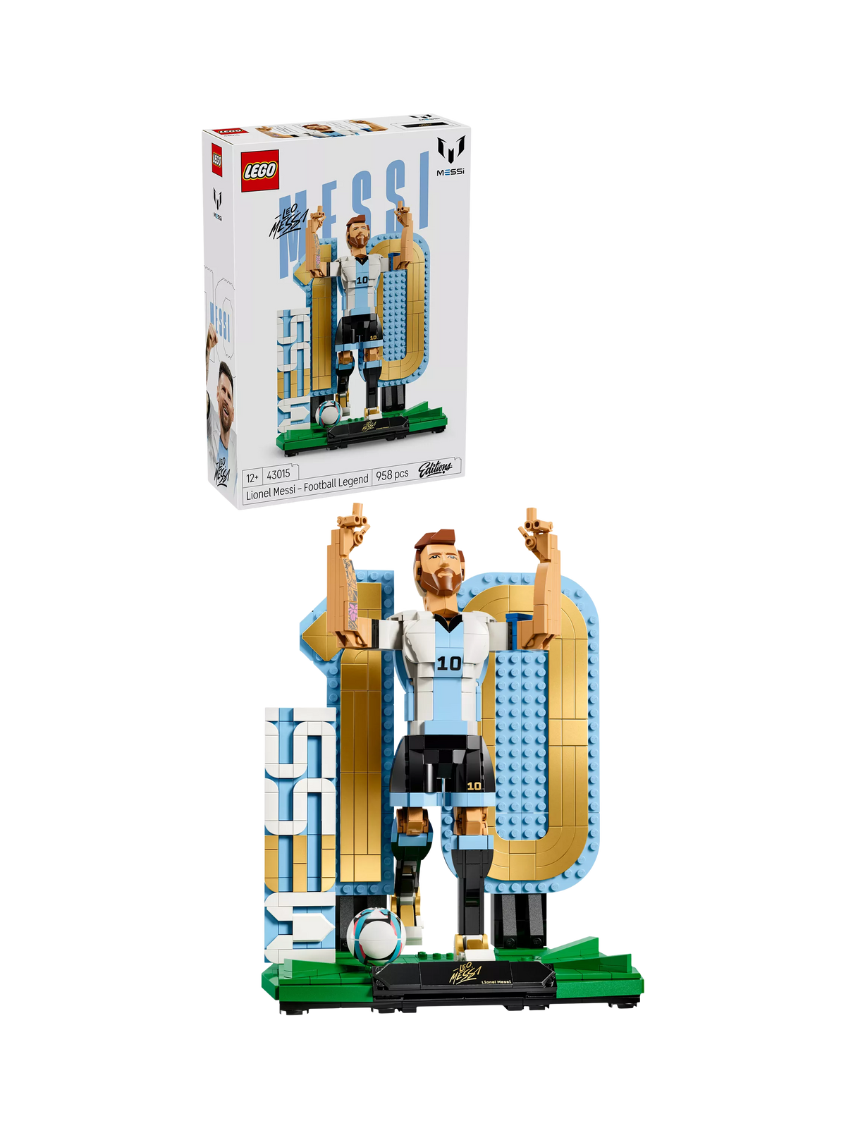LEGO Lionel Messi Football Legend set 958 pieces - British product