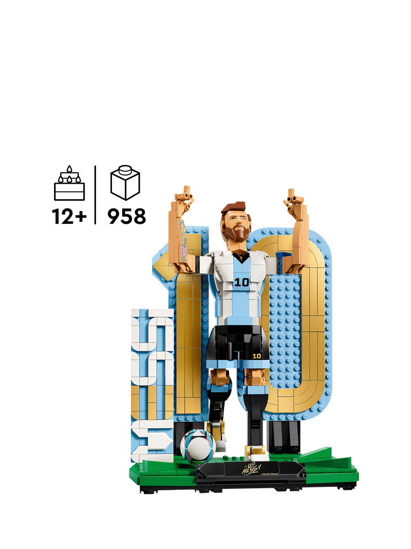 LEGO Lionel Messi Football Legend set 958 pieces - British product