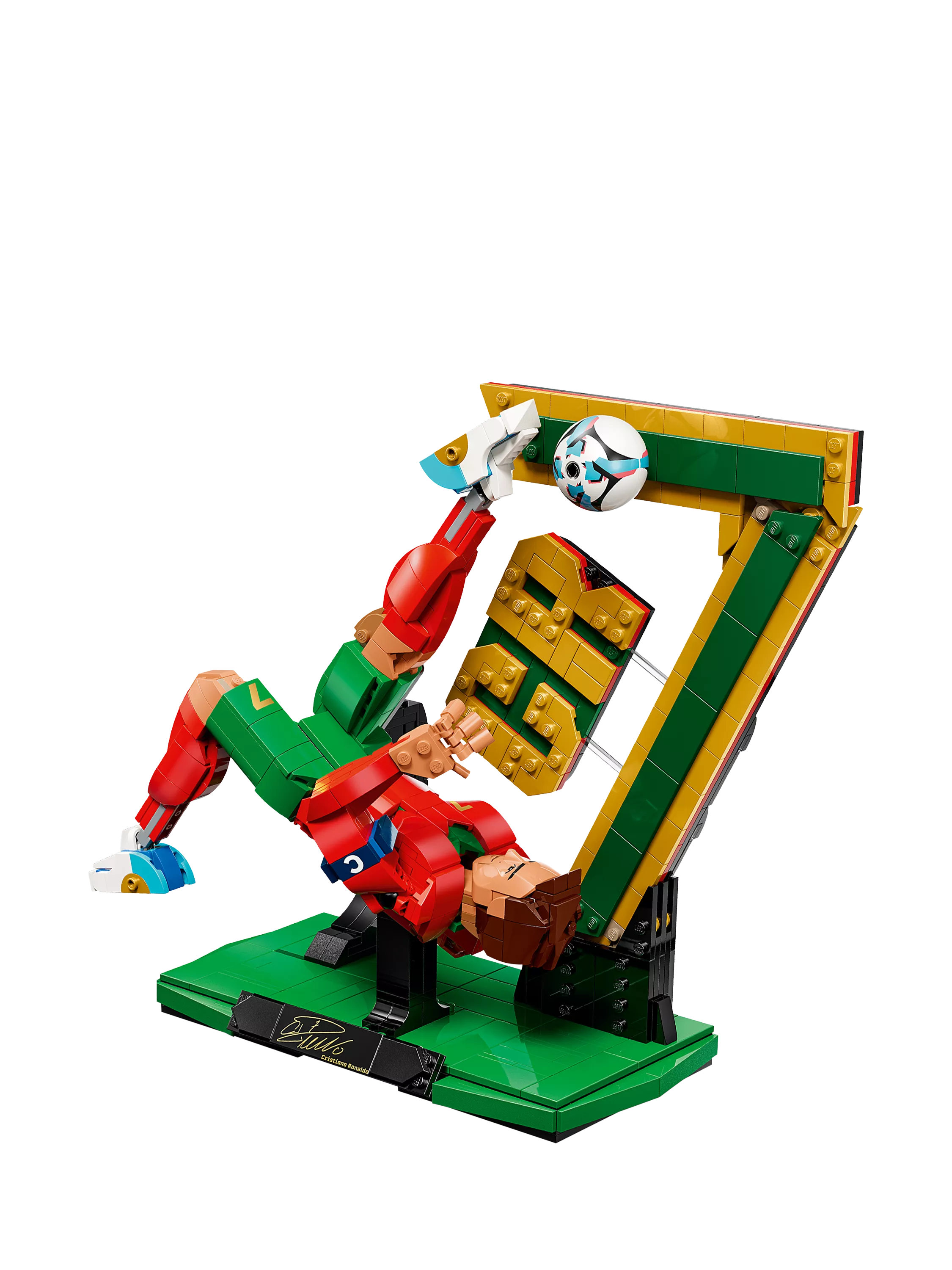 LEGO Cristiano Ronaldo display figure 854 pieces (British brand)