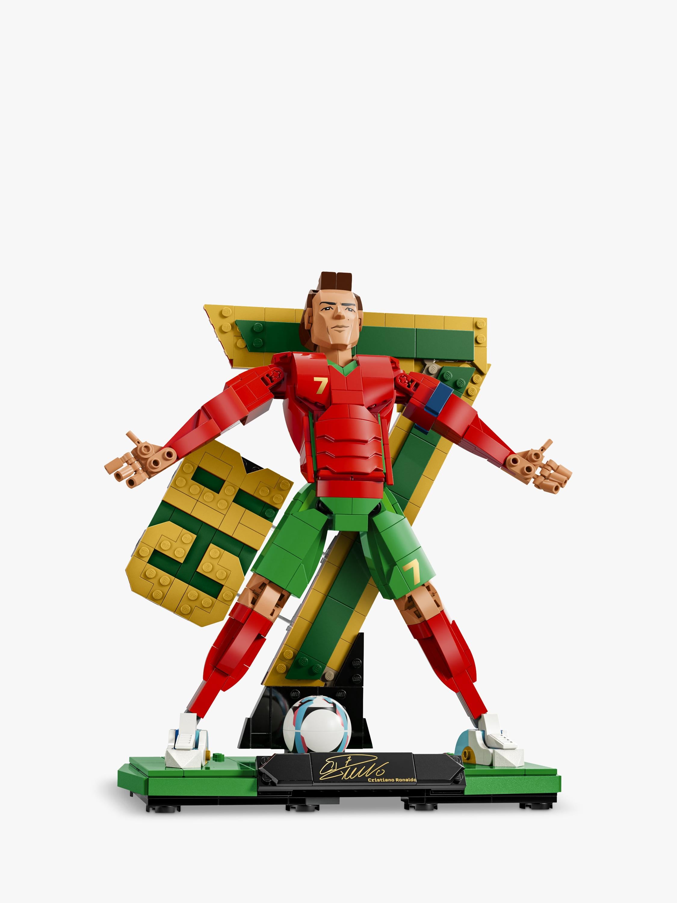 LEGO Cristiano Ronaldo display figure 854 pieces (British brand)