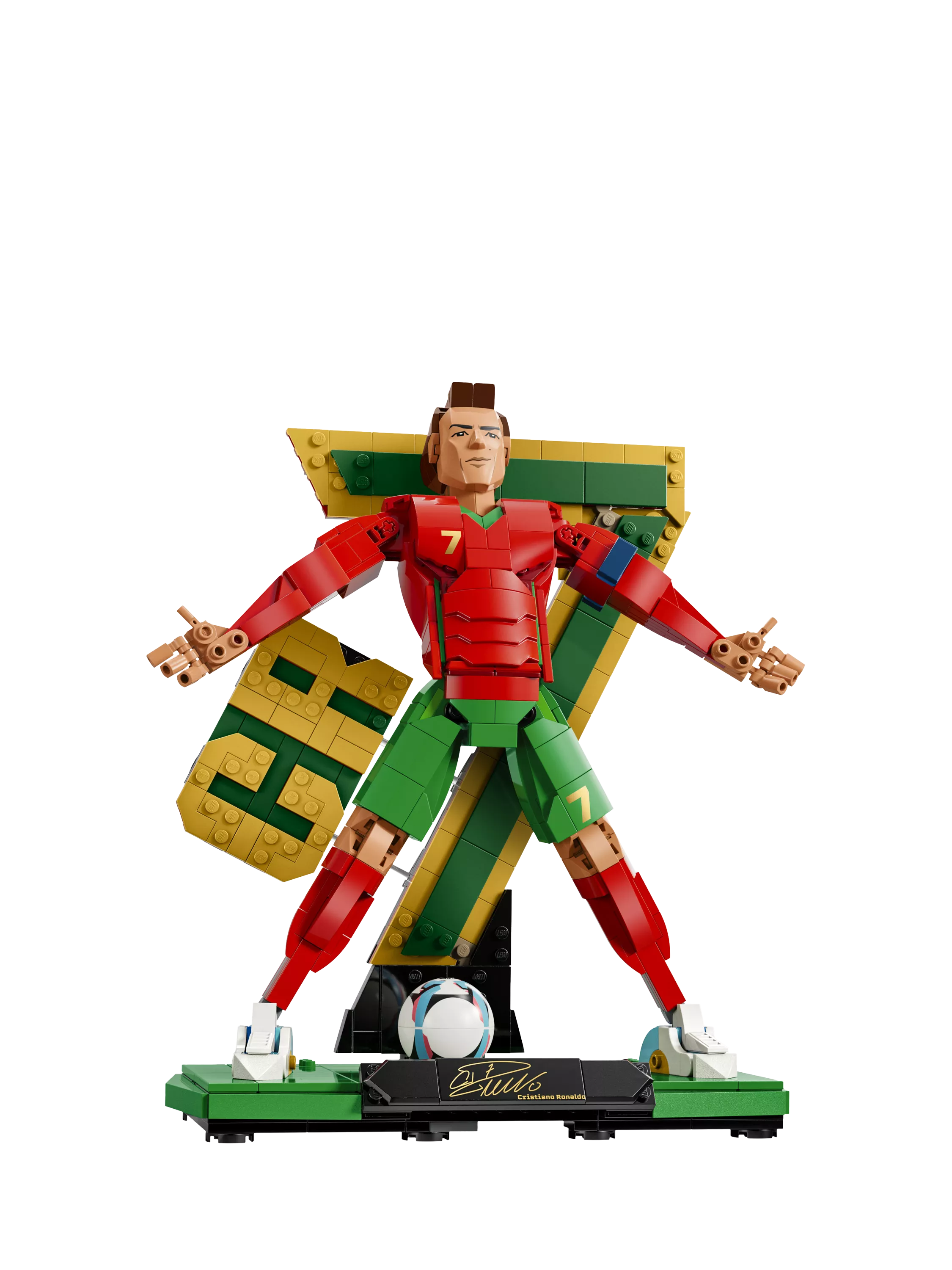 LEGO Cristiano Ronaldo display figure 854 pieces (British brand)
