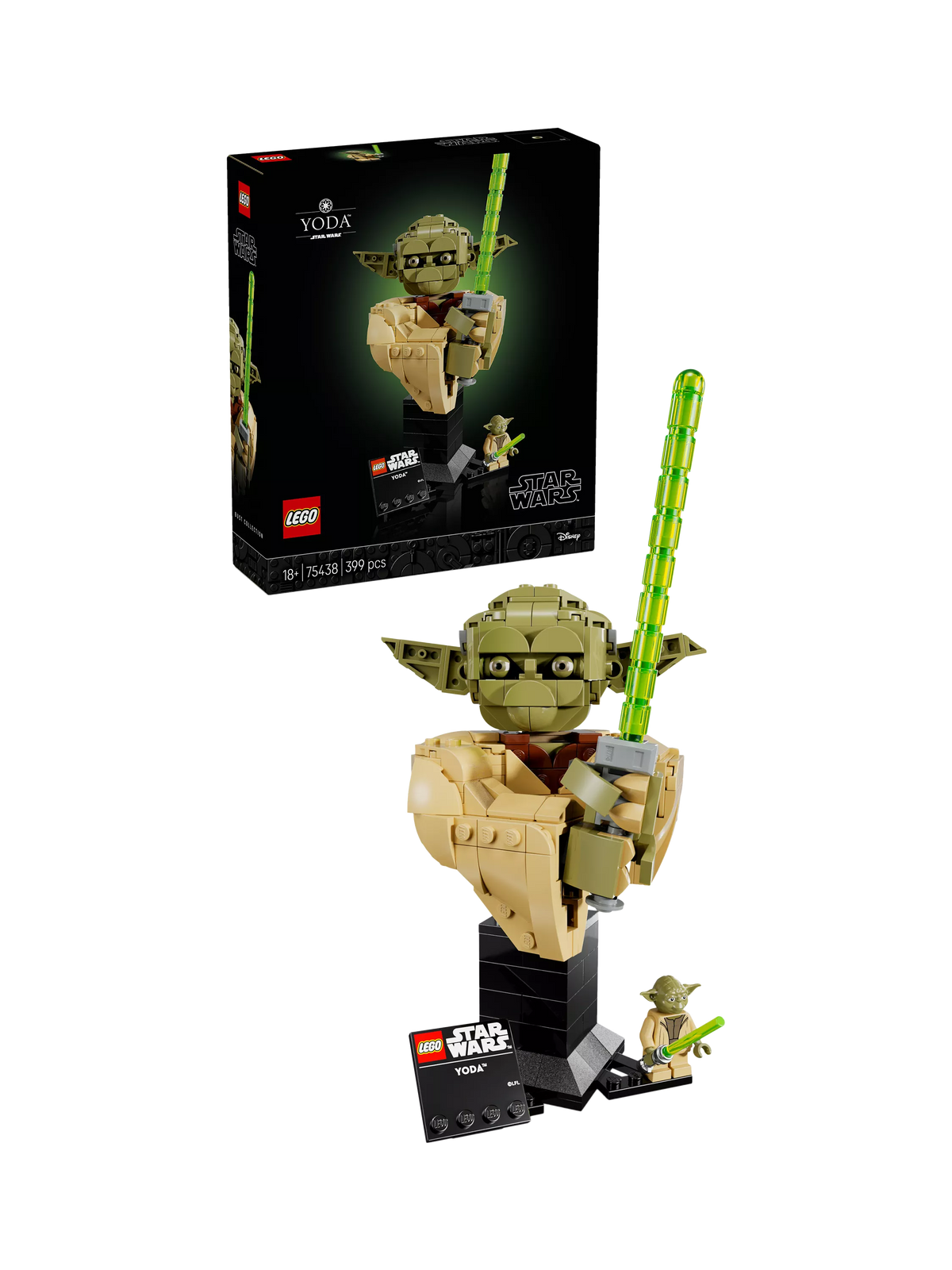 LEGO Star Wars Yoda Bust 75438 building toy (British brand)