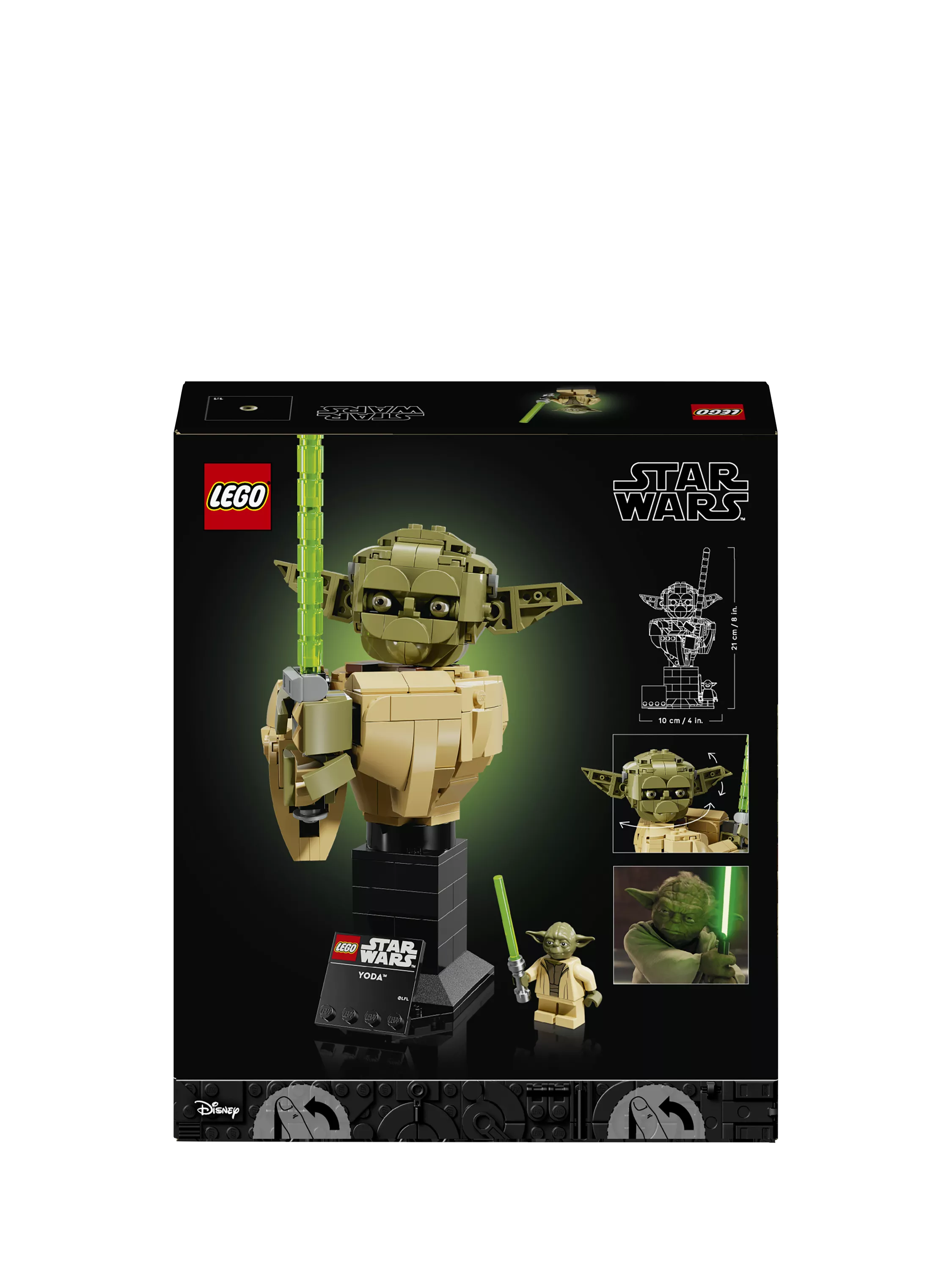 LEGO Star Wars Yoda Bust 75438 building toy (British brand)