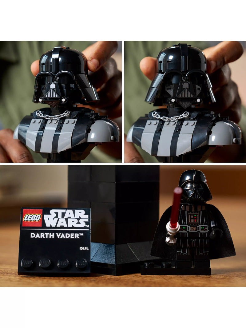 LEGO Star Wars Darth Vader Bust building set 349 pieces - British product