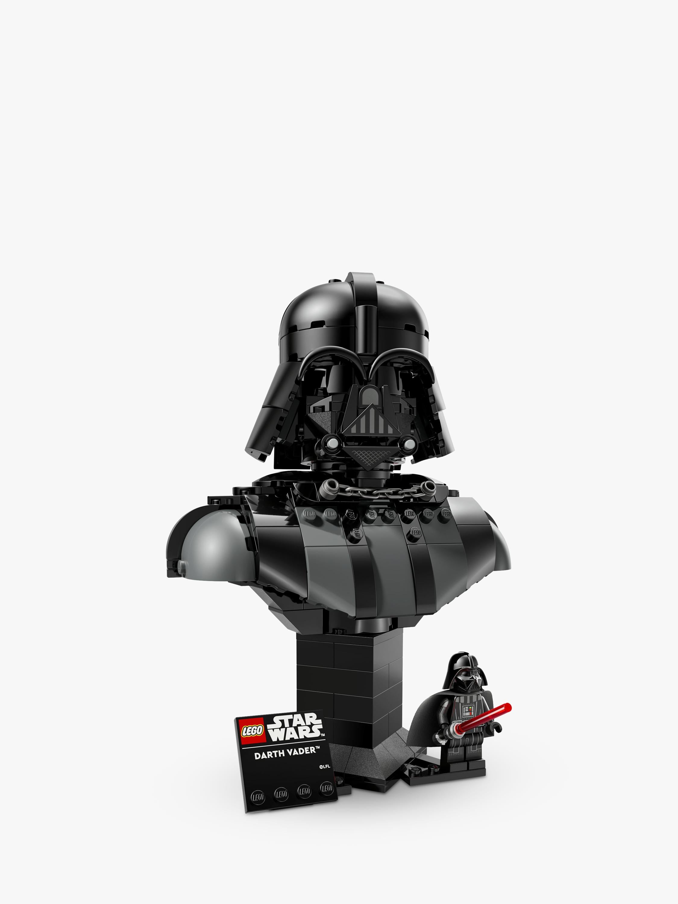 LEGO Star Wars Darth Vader Bust building set 349 pieces - British product