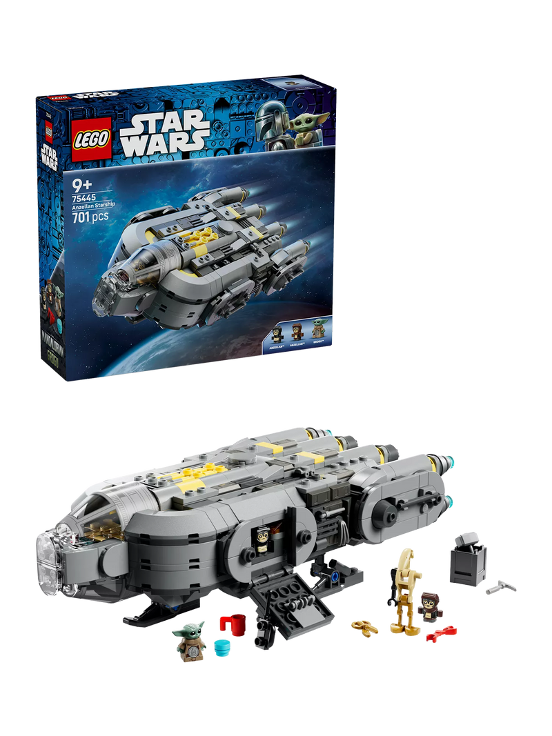 LEGO Anzellan Starship building set 701 pieces, UK version