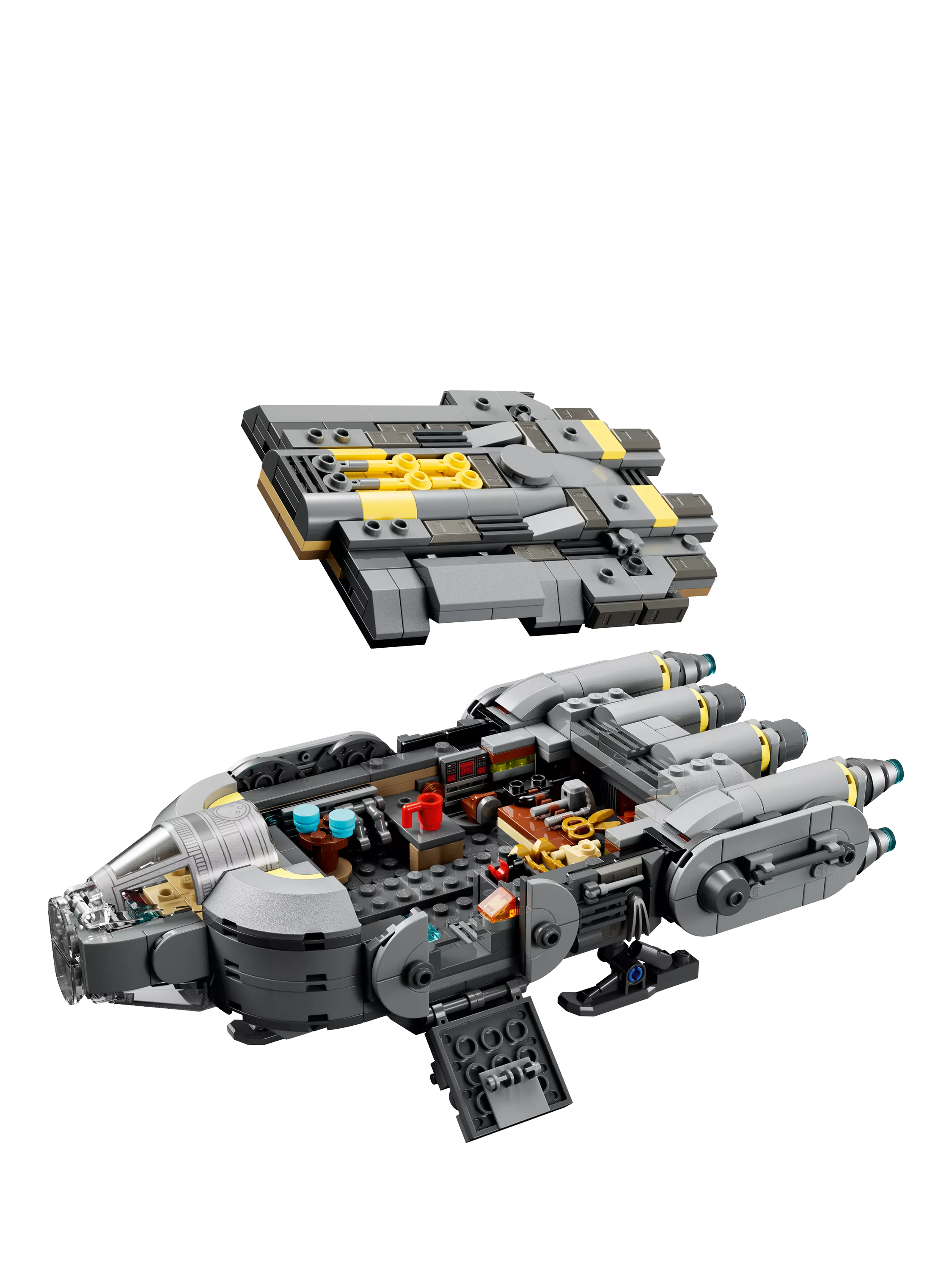 LEGO Anzellan Starship building set 701 pieces, UK version