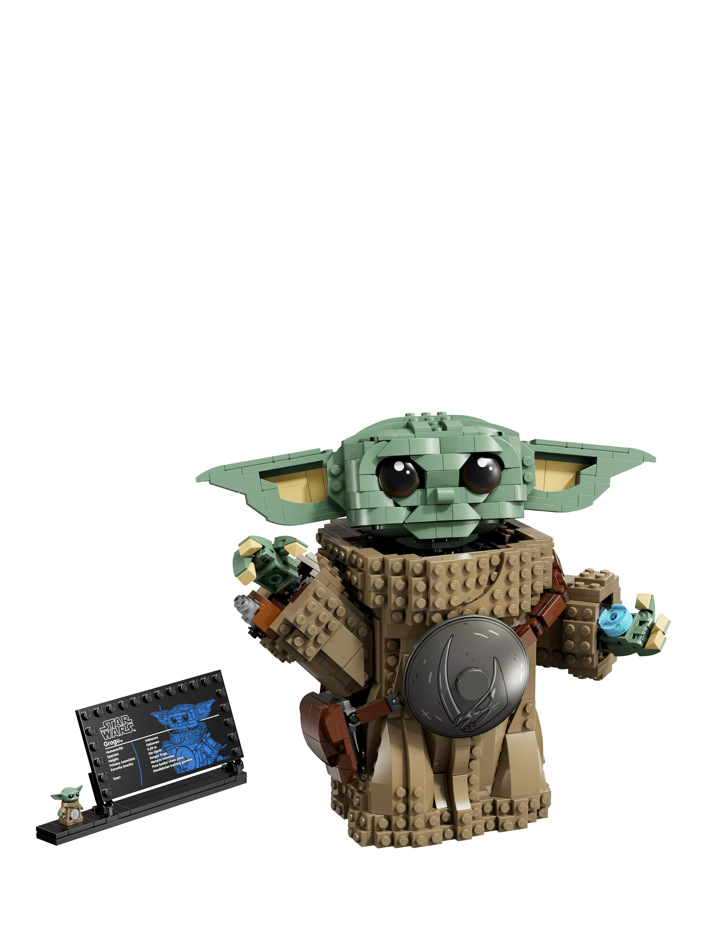 LEGO building toy Grogu Mandalorian Apprentice 1200 pieces (British brand)