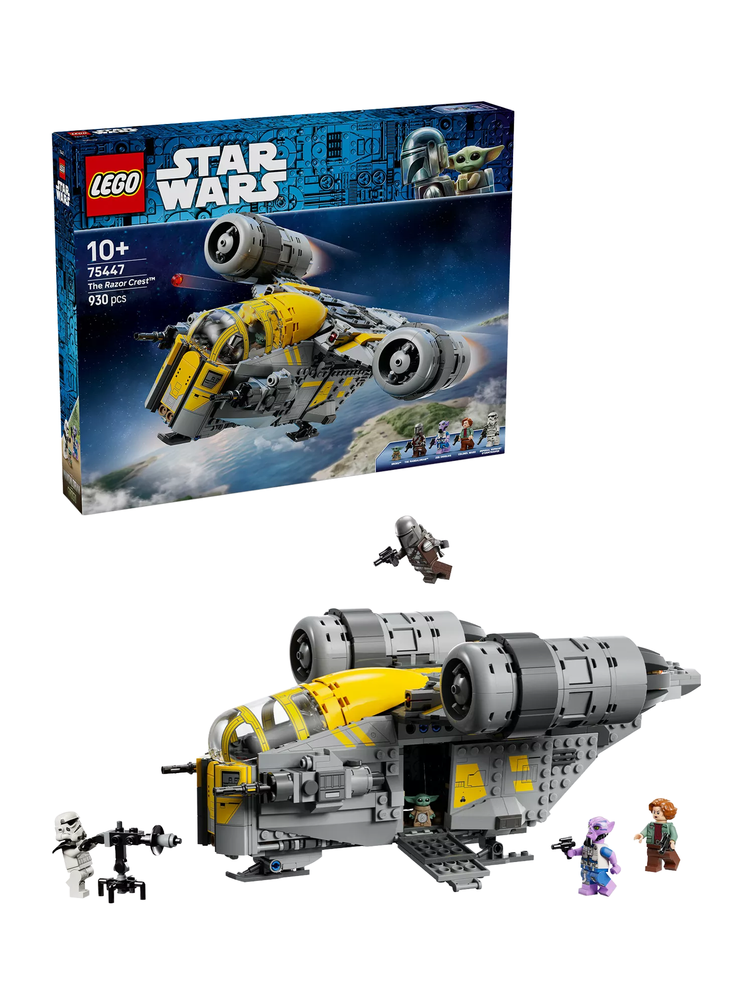 LEGO Star Wars Razor Crest 930-piece building set, UK version