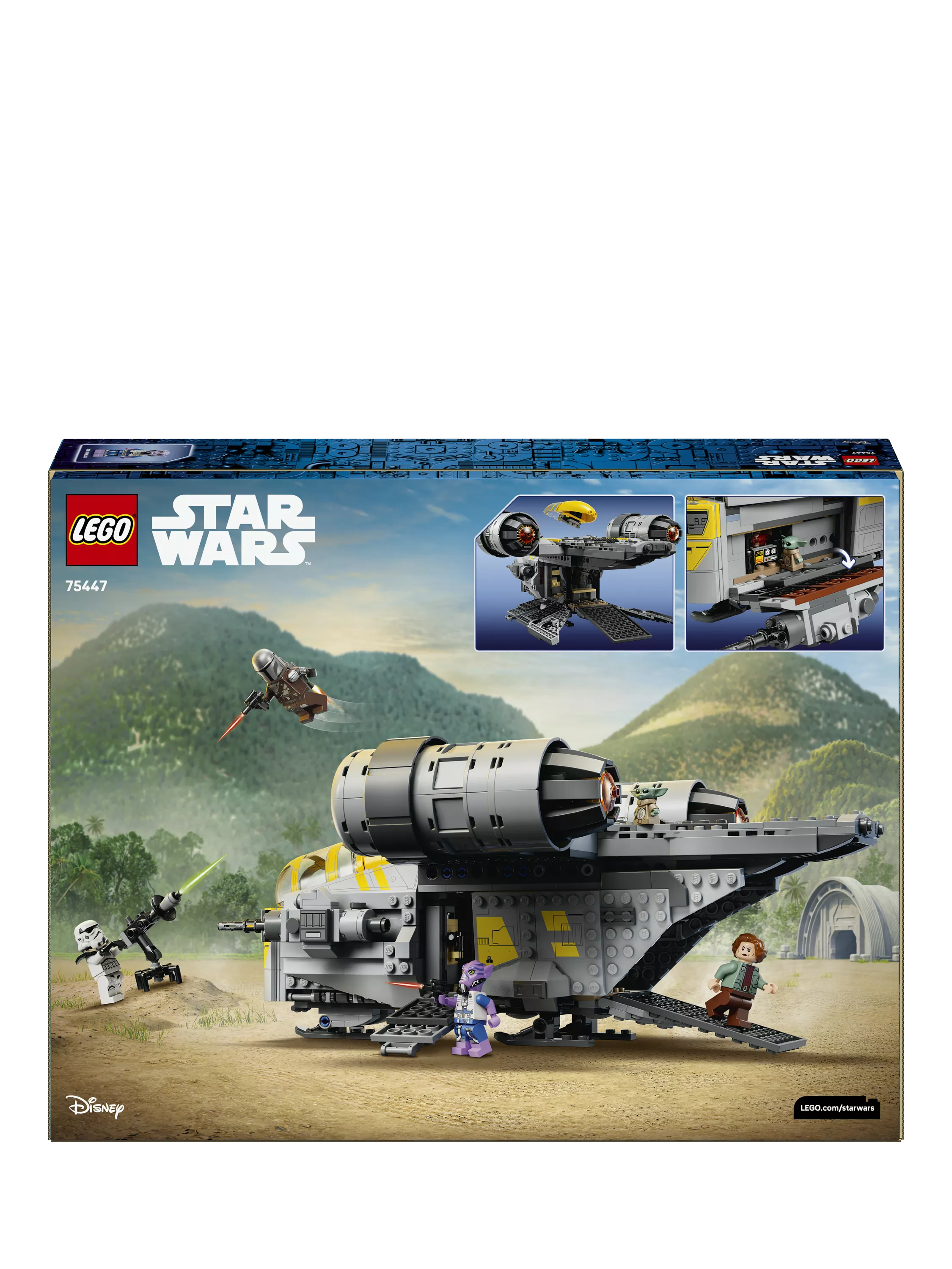 LEGO Star Wars Razor Crest 930-piece building set, UK version