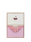 Portico cherry thank you cards set of 10, imported from the UK